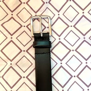 Banana Republic Black Leather Belt.  Size 34